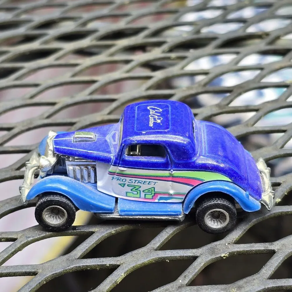 Vintage 1990 Mattel HOT WHEELS 34 PRO STREET Ford Coupe Cal Custom Malaysia RR